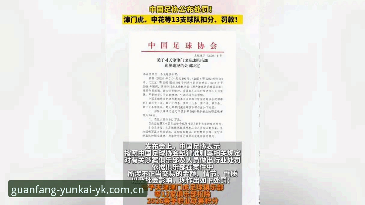 中国足协公布第三批禁足名单，65人受罚如何影响足球生态？